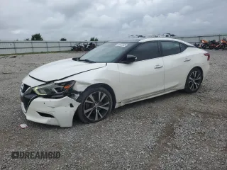 2016 Nissan Maxima S z VIN 1N4AA6AP8GC406798, wystawiony jako Copart lot #60143595 z przebiegiem 134 704 mil mil oraz Szkoda całkowita • Salvage title. Historia ofert i sprzedaży dostępna na DreamBid. Obrazek 1.
