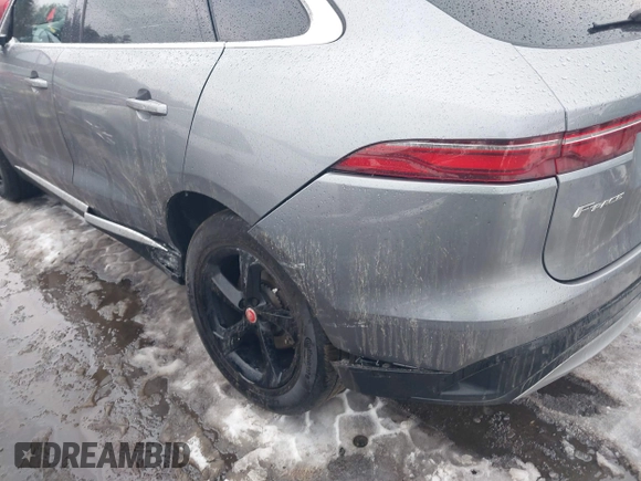 2023 Jaguar F-Pace S with VIN SADCJ2EX2PA709386, listed as a IAAI auction lot 41673219 with 24,155 mi miles and . Bid and sale history available at DreamBid. Image 6.