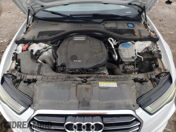 2016 Audi A6 2.0T Premium Plus with VIN WAUGFAFC4GN057364, listed as a Copart auction lot 44379693 with 50,968 mi miles. Bid and sale history available at carsss.com. Image 12.