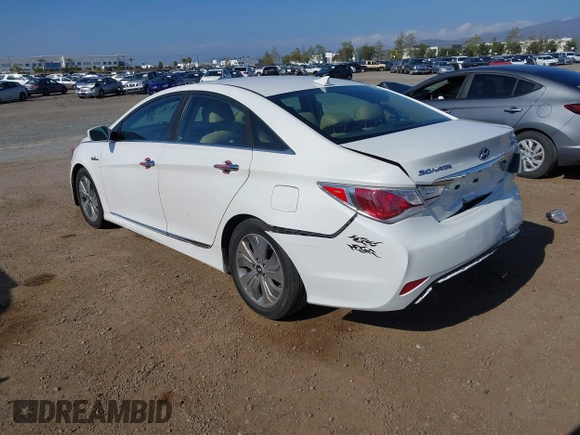 2013 Hyundai Sonata with VIN KMHEC4A49DA079878, listed as a IAAI auction lot 42153088 with 112,271 mi miles and . Bid and sale history available at carsss.com. Image 3.