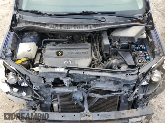 2010 Mazda 5 Sport with VIN JM1CR2WL8A0371120, listed as a Copart auction lot 54076155 with 127,694 mi miles and Salvage Title. Bid and sale history available at DreamBid. Image 12.