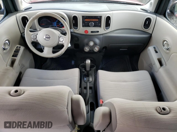 2012 Nissan Cube 1.8 S with VIN JN8AZ2KR7CT253860, listed as a Copart auction lot 53526555 with 58,863 mi miles and Non Repairable. Bid and sale history available at carsss.com. Image 8.