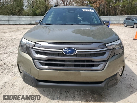 2025 Subaru Forester Premium with VIN JF2SLDBCXSH499152, listed as a Copart auction lot 48737825 with 2,794 mi miles and Salvage Title. Bid and sale history available at carsss.com. Image 5.