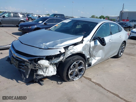 2021 Chevrolet Malibu LT with VIN 1G1ZD5ST1MF064320, listed as a IAAI auction lot 41866613 with 81,220 mi miles. Bid and sale history available at carsss.com. Image 21.