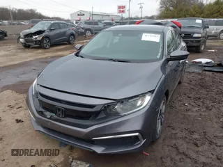 2021 Honda Civic Sedan LX with VIN 2HGFC2F6XMH500937, listed as a IAAI auction lot 41742963 with 39,660 mi miles. Bid and sale history available at carsss.com. Image 18.
