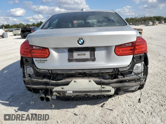 2015 BMW 3 Series 328i xDrive with VIN WBA3B5C51FF963410, listed as a Copart auction lot 85980084 with 122,385 mi miles and Salvage Title. Bid and sale history available at carsss.com. Image 6.