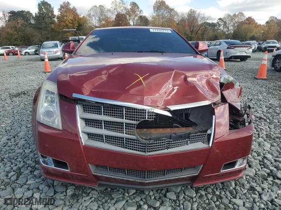 2011 Cadillac CTS Coupe Performance with VIN 1G6DJ1ED4B0118770, listed as a Copart auction lot 77435374 with 148,893 mi miles and Salvage Title. Bid and sale history available at carsss.com. Image 5.
