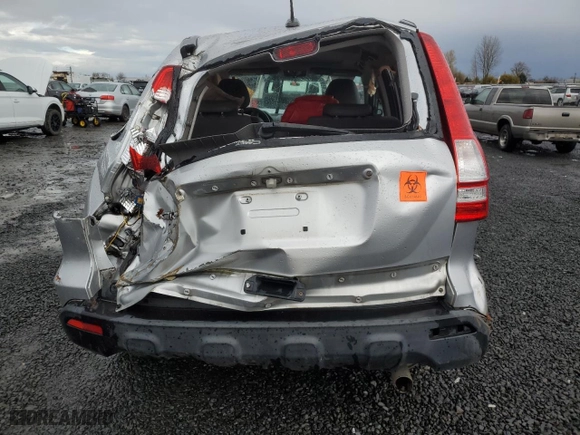 2009 Honda CR-V EX-L with VIN JHLRE48759C009132, listed as a Copart auction lot 80875654 with 0 mi miles and Salvage Title. Bid and sale history available at carsss.com. Image 6.
