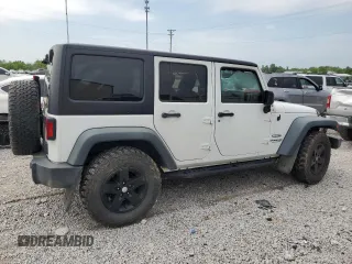2016 Jeep Wrangler Unlimited Sport with VIN 1C4BJWDG2GL115417, listed as a Copart auction lot 57046845 with Not provided miles and Salvage title. Bid and sale history available at DreamBid. Image 3.