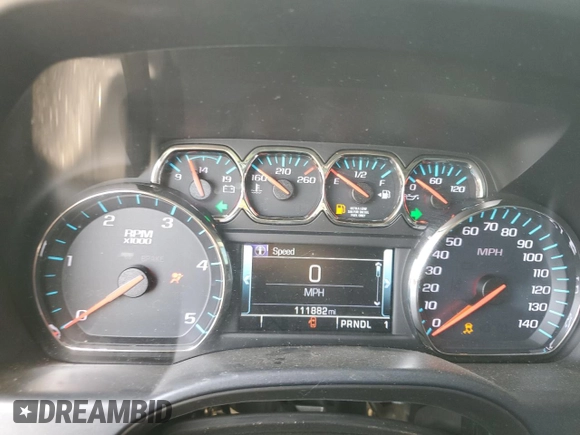 2017 GMC Sierra 2500HD SLT with VIN 1GT12TEY5HF218281, listed as a Copart auction lot 72956534 with 111,882 mi miles and Salvage Title. Bid and sale history available at carsss.com. Image 9.