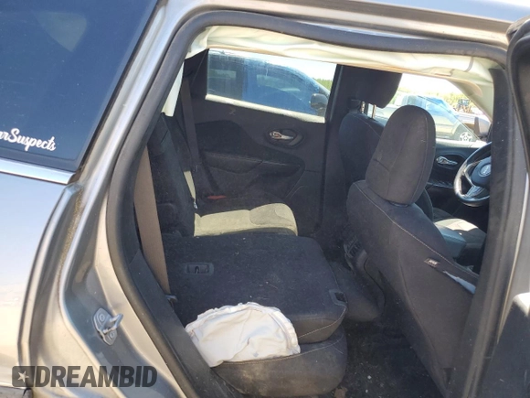 2016 Jeep Cherokee Latitude with VIN 1C4PJLCB1GW291500, listed as a Copart auction lot 80709943 with 0 mi miles and Salvage Title. Bid and sale history available at carsss.com. Image 12.