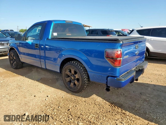 2013 Ford F-150 XL with VIN 1FTMF1CF4DFB44109, listed as a Copart auction lot 58445735 with 139,336 mi miles and Salvage title. Bid and sale history available at DreamBid. Image 2.