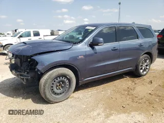 2020 Dodge Durango R/T z VIN 1C4SDHCT2LC153290, wystawiony jako Copart lot #54187025 z przebiegiem 147 621 mil mil oraz Szkoda całkowita • Salvage title. Historia ofert i sprzedaży dostępna na DreamBid. Obrazek 1.