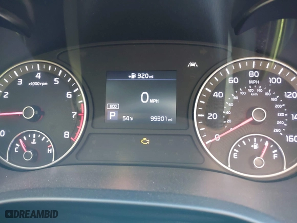 2019 Kia Optima S with VIN 5XXGT4L32KG354994, listed as a IAAI auction lot 41835258 with 99,301 mi miles. Bid and sale history available at carsss.com. Image 7.