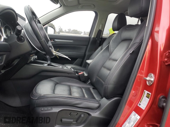 2021 Mazda CX-5 Touring with VIN JM3KFACM8M0406987, listed as a Copart auction lot 45241535 with 57,673 mi miles and Salvage Title. Bid and sale history available at carsss.com. Image 7.