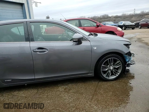 2012 Lexus CT 200h with VIN JTHKD5BH9C2059570, listed as a Copart auction lot 43745135 with 228,222 mi miles and Salvage title. Bid and sale history available at DreamBid. Image 13.