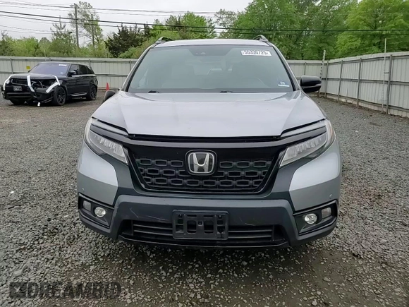 2019 Honda Passport Elite with VIN 5FNYF8H07KB030315, listed as a Copart auction lot 55330725 with 45,954 mi miles and Salvage title. Bid and sale history available at DreamBid. Image 14.
