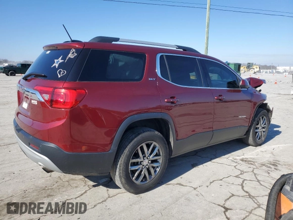 2017 GMC Acadia SLT with VIN 1GKKNMLA6HZ249288, listed as a Copart auction lot 42173045 with 168,153 mi miles and Salvage Title. Bid and sale history available at carsss.com. Image 3.