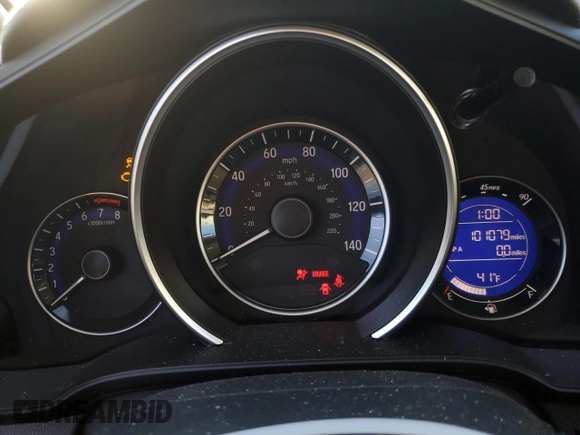 2015 Honda Fit EX with VIN 3HGGK5G80FM769753, listed as a Copart auction lot 82229354 with 101,079 mi miles and Salvage title. Bid and sale history available at DreamBid. Image 9.