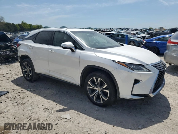 2017 Lexus RX 350 with VIN 2T2ZZMCA5HC087870, listed as a Copart auction lot 53675925 with 125,295 mi miles and Salvage Title. Bid and sale history available at DreamBid. Image 4.