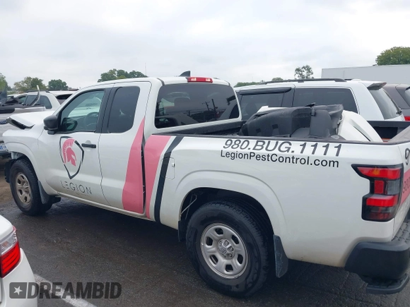 2024 Nissan Frontier S with VIN 1N6ED1CL2RN649303, listed as a IAAI auction lot 40406760 with 17,276 mi miles and . Bid and sale history available at DreamBid. Image 15.