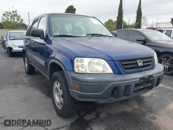 1999 Honda CR-V LX with VIN JHLRD1745XC014868, listed as a IAAI auction lot 41775272 with 212,835 mi miles. Bid and sale history available at carsss.com. Image 1.