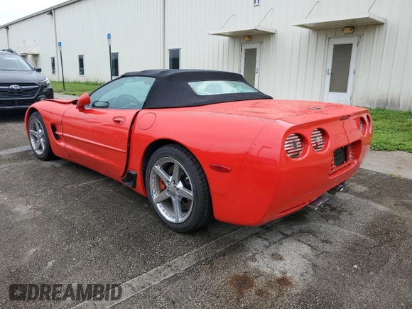 1999 Chevrolet Corvette with VIN 1G1YY32G3X5120727, listed as a Copart auction lot 74488604 with 0 mi miles and Salvage Title. Bid and sale history available at carsss.com. Image 2.