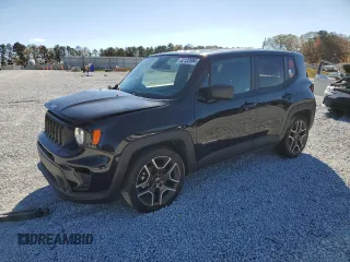 2021 Jeep Renegade Sport with VIN ZACNJCAB4MPM10768, listed as a Copart auction lot 82132594 with 52,110 mi miles and Salvage Title. Bid and sale history available at DreamBid. Image 1.