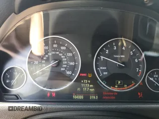 2014 BMW 3 Series 320i xDrive with VIN WBA3C3C53EK200375, listed as a Copart auction lot 59915595 with 104,320 mi miles and Salvage title. Bid and sale history available at DreamBid. Image 9.