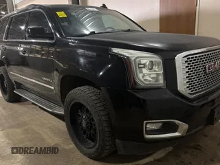 2015 GMC Yukon Denali with VIN 1GKS2CKJ6FR615557, listed as a Copart auction lot 53944465 with 150,605 mi miles and Clean Title. Bid and sale history available at carsss.com. Image 1.
