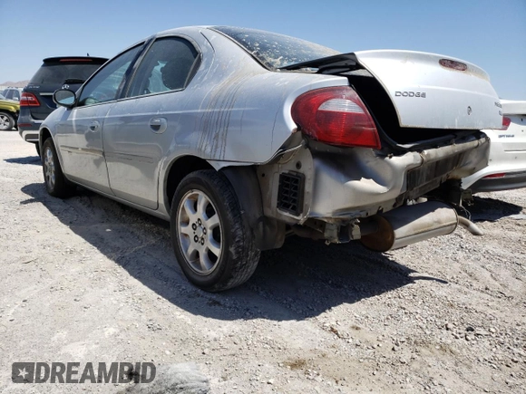 2005 Dodge Neon SXT z VIN 1B3ES56C65D162506, wystawiony jako Copart lot #57367005 z przebiegiem 125 391 mil mil oraz Szkoda całkowita • Salvage title. Historia ofert i sprzedaży dostępna na DreamBid. Obrazek 2.