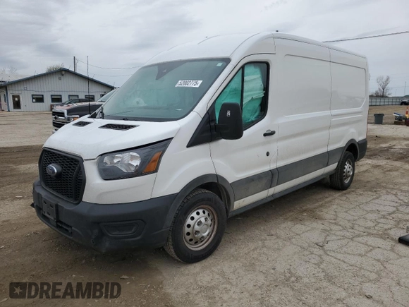 2023 Ford Transit с VIN 1FTBW2C8XPKA73427, выставлен на аукционе Copart как лот 52002775 с пробегом 73 462 миль миль и Списание • Salvage title. История ставок и продаж доступна на DreamBid. Изображение 1.