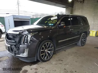 2017 Cadillac Escalade Premium Luxury with VIN 1GYS3CKJ0HR263565, listed as a IAAI auction lot 41615401 with 105,773 mi miles. Bid and sale history available at carsss.com. Image 18.