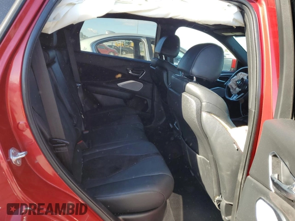 2022 Acura RDX PMC Edition with VIN 5J8TC2H81NL001921, listed as a Copart auction lot 80665954 with 57,354 mi miles and Salvage Title. Bid and sale history available at carsss.com. Image 11.
