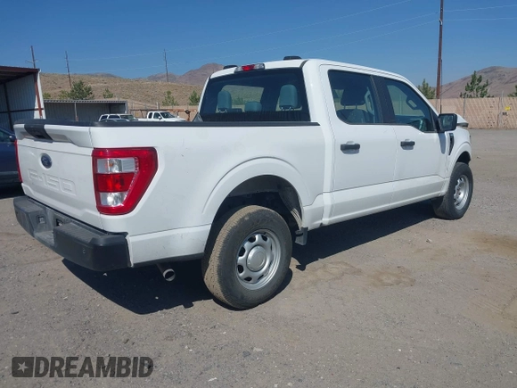 2023 Ford F-150 XL with VIN 1FTEW1EB5PKD32258, listed as a IAAI auction lot 42718821 with 44,110 mi miles and . Bid and sale history available at DreamBid. Image 4.