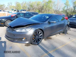 2016 Tesla Model S 90D with VIN 5YJSA1E43GF115310, listed as a IAAI auction lot 42002240 with 108,172 mi miles and . Bid and sale history available at DreamBid. Image 20.
