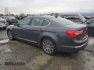 2014 Kia Cadenza Premium with VIN KNALN4D75E5125385, listed as a Copart auction lot 43601965 with 179,878 mi miles and Clean Title. Bid and sale history available at carsss.com. Image 2.