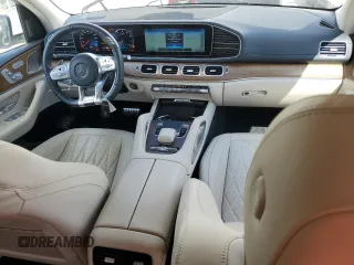 2022 Mercedes-Benz GLE 53 AMG with VIN 4JGFB6BB4NA592117, listed as a Copart auction lot 72260024 with 32,775 mi miles and Salvage title. Bid and sale history available at DreamBid. Image 8.