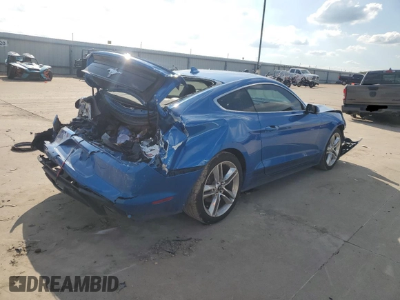 2021 Ford Mustang EcoBoost with VIN 1FA6P8TH2M5113940, listed as a Copart auction lot 56127505 with Not provided miles and Salvage title. Bid and sale history available at DreamBid. Image 3.