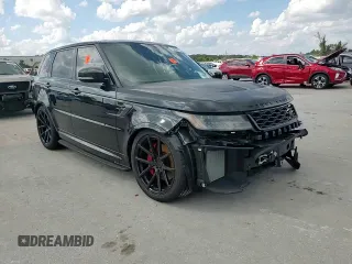 2020 Land Rover Range Rover Sport SVR with VIN SALWZ2RE3LA898711, listed as a Copart auction lot 73490674 with 29,180 mi miles and Non Repairable. Bid and sale history available at carsss.com. Image 14.