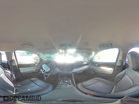 2019 Alfa Romeo Giulia Sport with VIN ZARFAMAN0K7611865, listed as a Copart auction lot 74841374 with 0 mi miles and Salvage Title. Bid and sale history available at carsss.com. Image 13.