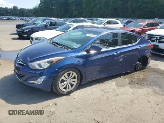 2015 Hyundai Elantra SE с VIN 5NPDH4AE6FH651396, выставлен на аукционе Copart как лот 64733025 с пробегом 62 495 миль миль и Списание • Salvage title. История ставок и продаж доступна на DreamBid. Изображение 1.