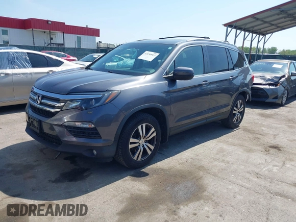 2016 Honda Pilot EX-L with VIN 5FNYF6H54GB083139, listed as a IAAI auction lot 42150923 with 213,009 mi miles and . Bid and sale history available at DreamBid. Image 19.