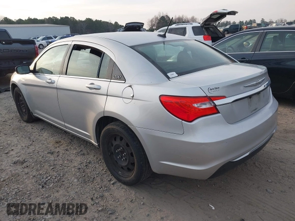 2012 Chrysler 200 LX with VIN 1C3CCBAB4CN100534, listed as a IAAI auction lot 41717885 with 217,921 mi miles. Bid and sale history available at carsss.com. Image 3.