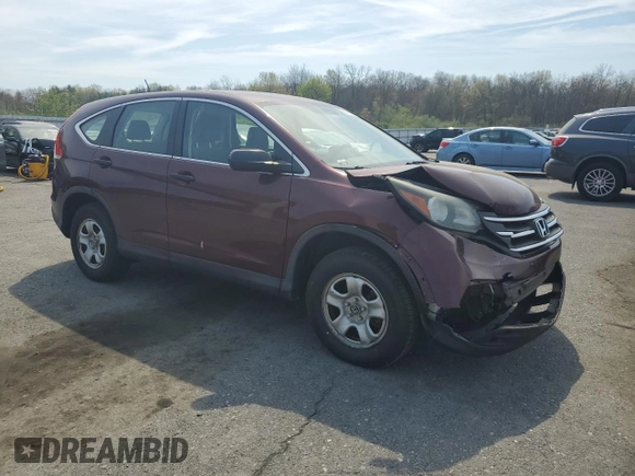 2014 Honda CR-V LX with VIN 5J6RM4H3XEL118901, listed as a Copart auction lot 54476815 with 139,271 mi miles and Salvage Title. Bid and sale history available at carsss.com. Image 4.