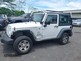 2013 Jeep Wrangler Sport with VIN 1C4AJWAG6DL626429, listed as a IAAI auction lot 42348347 with 120,104 mi miles and . Bid and sale history available at DreamBid. Image 14.