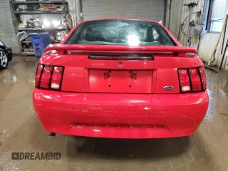 2004 Ford Mustang Standard with VIN 1FAFP40684F179348, listed as a Copart auction lot 47861255 with 0 mi miles and Non Repairable. Bid and sale history available at carsss.com. Image 6.