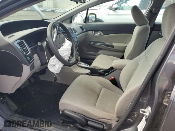 2013 Honda Civic LX z VIN 19XFB2F56DE223966, wystawiony jako Copart lot #59117725 z przebiegiem 115 394 mil mil oraz Szkoda całkowita • Salvage title. Historia ofert i sprzedaży dostępna na DreamBid. Obrazek 7.
