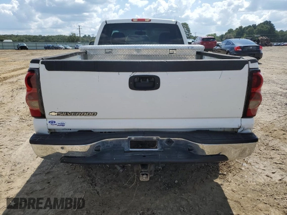 2006 Chevrolet Silverado 1500 Work Truck with VIN 3GCEK14Z76G249527, listed as a Copart auction lot 71626724 with 222,582 mi miles and Salvage Title. Bid and sale history available at carsss.com. Image 6.