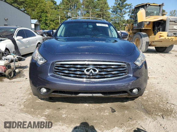 2010 Infiniti FX35 with VIN JN8AS1MW3AM851744, listed as a Copart auction lot 71165354 with 247,174 mi miles and Salvage Title. Bid and sale history available at carsss.com. Image 5.